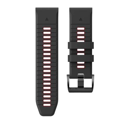 5. Pasek Tech-Protect IconBand Pro na Garmin Fenix 3 / 5X / 3HR / 5X Plus / 6X / 6X Pro / 7X - czarno-czerwony