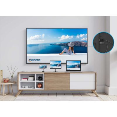 4. Bezprzewodowy transmiter obrazu USB-C do HDMI 1080p do 30m