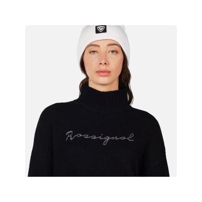3. Sweter damski ROSSIGNOL W SIGNATURE SWEATER czarny