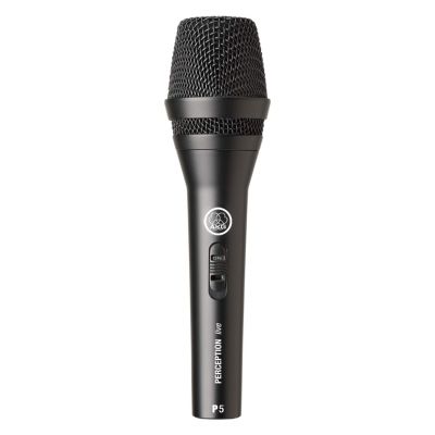 2. AKG P5 S - Mikrofon dynamiczny z wyłącznikiem
