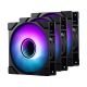 Wentylator PHANTEKS M25 Gen2 PWM D-RGB, 3-pak - 140mm,