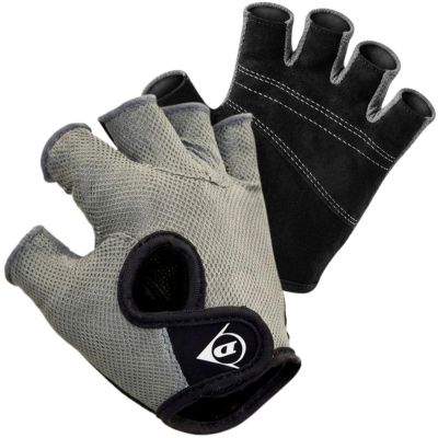 5. RĘKAWICZKI ROWEROWE DUNLOP SENIOR R.XL - SZARY