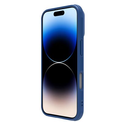 4. Etui Nillkin CamShield Pro Magnetic Case na iPhone 16 - niebieskie