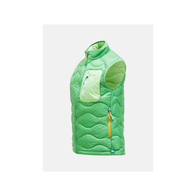 2. Kamizelka puchowa damska PEAK PERFORMANCE W Helium Utility Down Vest zielony