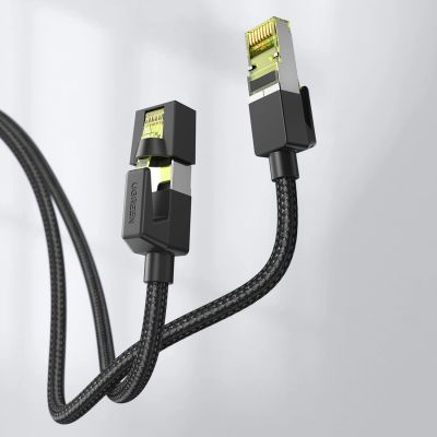 9. Kabel Ugreen NW150 80424 Ethernet RJ45 Cat 7 10Gbps 3m - czarny