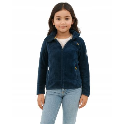 4. Polar dla dziewczynki GEOGRAPHICAL NORWAY UPALINE COLOR BS  GIRL 007 MARINE (WR756E/GN-NAVY)