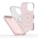 4. Etui Tech-Protect Silicone MagSafe na iPhone 17 - różowe