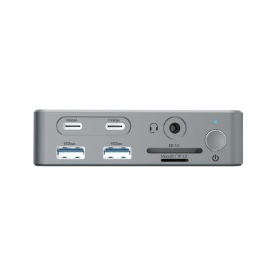 4. Stacja dokująca CONCEPTRONIC 15-1 USB-C->2xHDMI/2xUSB-C/4xUSB-A/+80W si