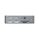 4. Stacja dokująca CONCEPTRONIC 15-1 USB-C->2xHDMI/2xUSB-C/4xUSB-A/+80W si