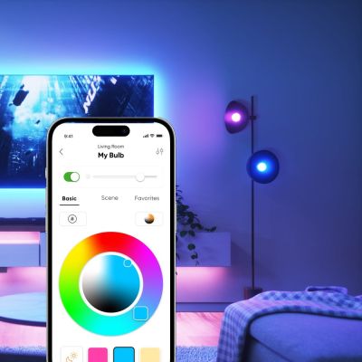 5. Zestaw 4 inteligentnych żarówek A60-E27 (Wi-Fi) Nanoleaf Essentials Smart Bulbs