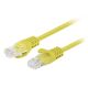 PATCHCORD KAT.6 UTP 3M ŻÓŁTY FLUKE PASSED LANBERG 10-PACK