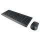 Zestaw klawiatura + mysz Lenovo 510 Wireless Combo Keyboard & Mouse GX30N81776 (USB 2.0; (US); kolor czarny; optyczna; 1200 DPI)