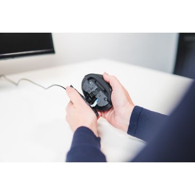 5. BakkerElkhuizen Oyster Mouse Wired myszka Biuro Oburęczny USB Typu-A Laser 1200 DPI