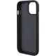 7. Etui BMW Leather Hot Stamp na iPhone 15 - czarne