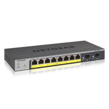 Switch Netgear GS110TP-300EUS 10p PoE 55W (PoE+: 8p) Managed Gigabit