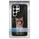 6. Etui Nimmy Glasses Cool Cat na Samsung Galaxy S26 Ultra - czarne