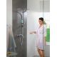 3. Hansgrohe Crometta system prysznicowy Chrom, Biały