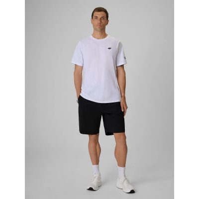 3. T-shirt regular gładki męski 4F 4FRSS26TTSHM3994-10S