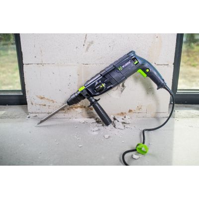 10. Młotowiertarka z udarem 4J 2500W W28920 WUBER