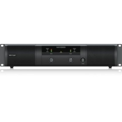 6. Behringer NX1000 wzmacniacz audio Przedstawienie/scena Czarny