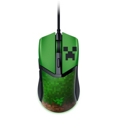 7. Razer Mysz do gier Kobra Przewodowe Edycja Minecraft