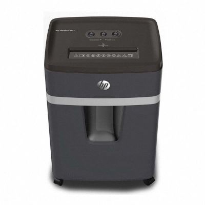 4. HP Niszczarka PRO SHREDDER 18CC, ścinki, P-4, 18 kart., 25l, ciemnoszara