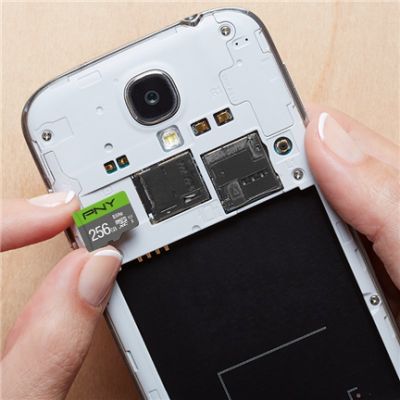3. Karta pamięci PNY microSD Elite 256GB