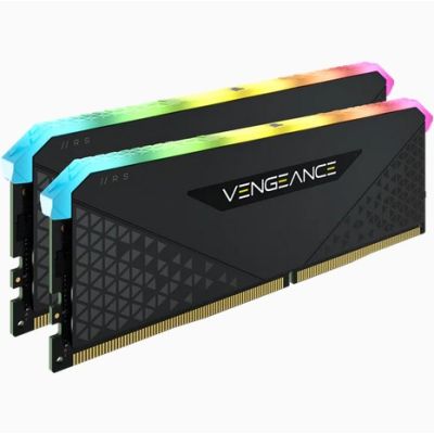 2. Corsair Vengeance RGB CMG32GX4M2E3200C16 moduł pamięci 32 GB 2 x 16 GB DDR4 3200 MHz