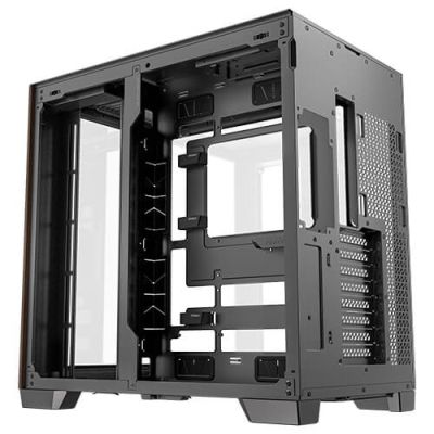 8. Antec C8 Curve Wood Full Tower Czarny, Przezroczysty, Drewno