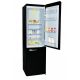 4. Lodówka Retro Ravanson LKK-250RB 250l | oświetlenie LED | styl vintage | 545 x 585 x 182 mm | czarny