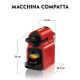 3. Ekspres kapsułkowy Krups Nespresso Inissia XN1005 (1260W; kolor czerwony)