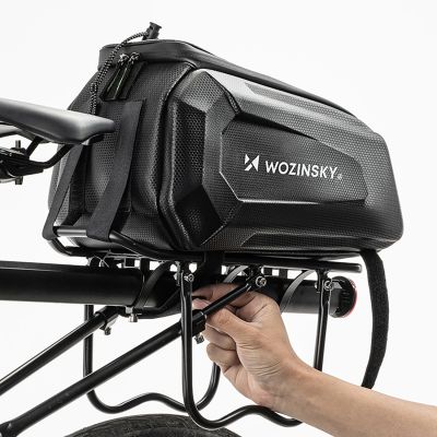 3. Sakwa rowerowa Wozinsky WSR-01B na bagażnik 9l - czarna