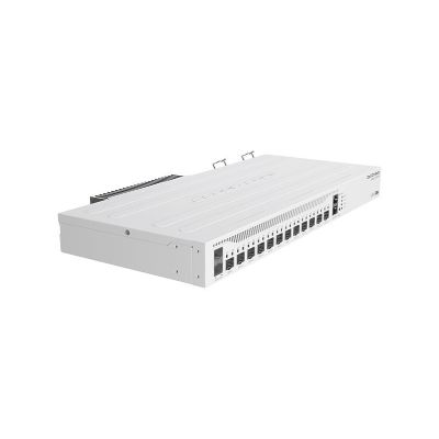 2. Router Mikrotik CCR2004-1G-12S+2XS Total Ethernet  Ports:13; Architecture:ARM 64bit; CPU core:4