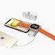 11. Mini powerbank Wozinsky WF16-YLS 5000mAh 15W Lightning z wbudowanym kablem USB-C i ładowarką do Apple Watch - biały