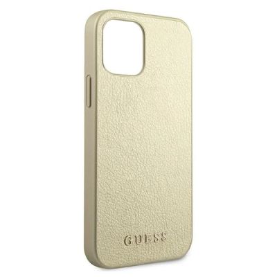 9. Etui Guess Iridescent na iPhone 12 Pro Max - złote