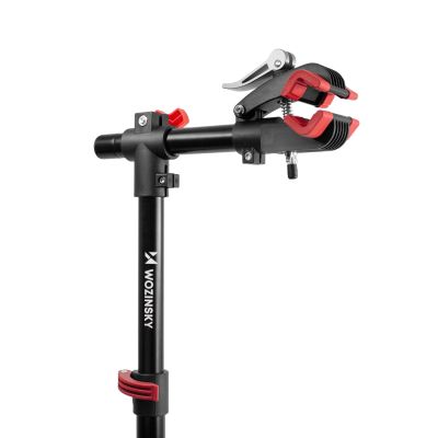 9. Stojak serwisowy Wozinsky WQX-180 na rowery 22-29" z ramieniem 360° - czarny