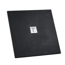SHOWER TRAY STRATO 90X90CM BLACK