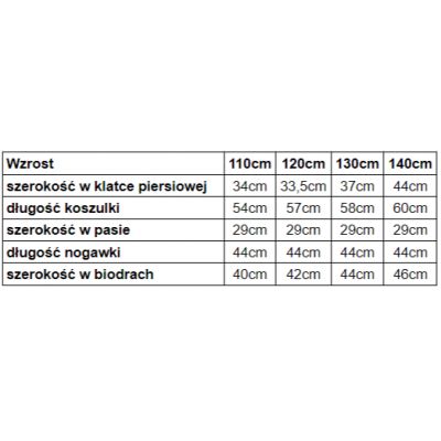 11. Strój startowy dziecięcy dwustronny BOXFIT