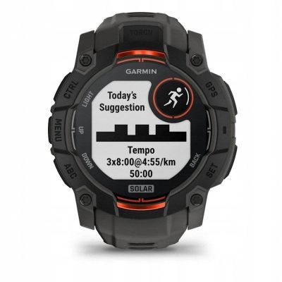 3. Smartwatch GARMIN Instinct 3 50mm SOLAR Black