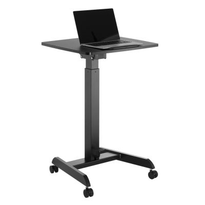 5. Biurko stolik do laptopa Maclean, regulacja wysokości, do pracy stojąco siedzącej, max wys 113cm, MC-892B