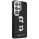 4. Etui Karl Lagerfeld Saffiano Double Heads Metal na Samsung Galaxy S26 Ultra - czarne