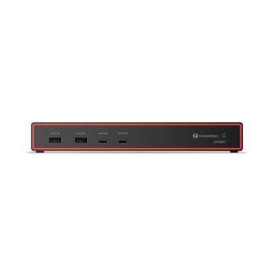 8. Inteligentna stacja dokująca Lenovo ThinkPad USB4 5500 (z zasilaczem 135 W) | Ilość DisplayPorts: 2 | Ilość portów HDMI: 1 | 100 W