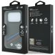 8. Etui BMW M Quadrille Kevlar Print Tricolor Lines & Metal Logo MagSafe na iPhone 18 Pro Max / 17 Pro Max - ciemnoszare