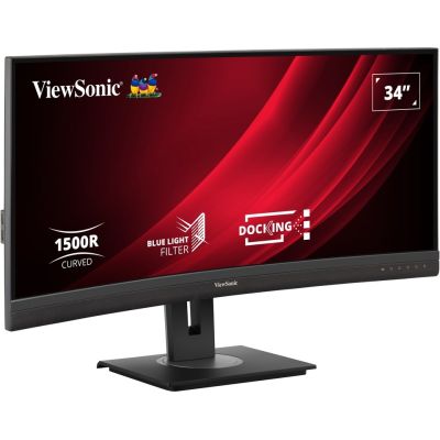 2. Viewsonic VG3456C monitor komputerowy 86,4 cm (34") 3440 x 1440 px UltraWide Quad HD LED Czarny