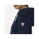 12. Bluza Rossignol W LOGO SWEAT FZ HOOD FL granatowy