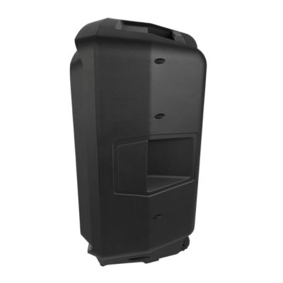 24. V-TONE OrionX 14 ACCU - Kolumna aktywna akumulatorowa czarna, Bluetooth, TWS, USB, AUX, FM, DSP, wysuwana rączka, kółka transportowe, 135W RMS