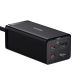 4. Ładowarka sieciowa GaN5 Baseus CCGP110201 67W HUB HDMI 2x USB-C / USB-A / HDMI 4K 30Hz 1,5m - czarna + kabel USB-C - USB-C 100W 1m