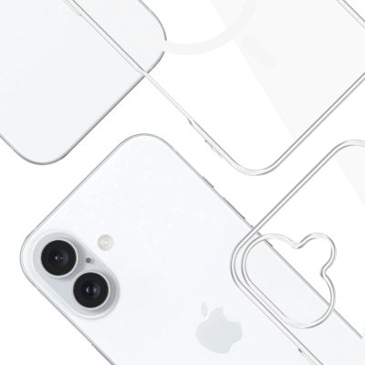 4. Etui 3mk Clear MagCase na Apple iPhone 16 - przezroczyste
