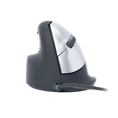 13. R Go Tools R-Go Pele HE ergonomisch links USB mittel juodas/silb retail