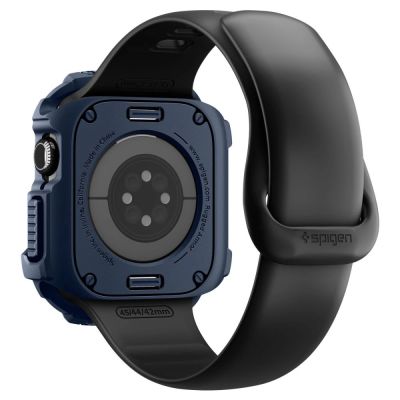 4. Etui Spigen Rugged Armor na Apple Watch 42 mm - granatowe